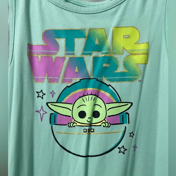 Girls Star Wars Mandalorian Grogu Dresses 2-pack - Picture 2 of 5